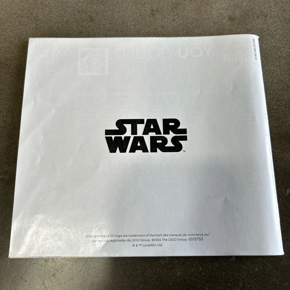 Lego booklet great